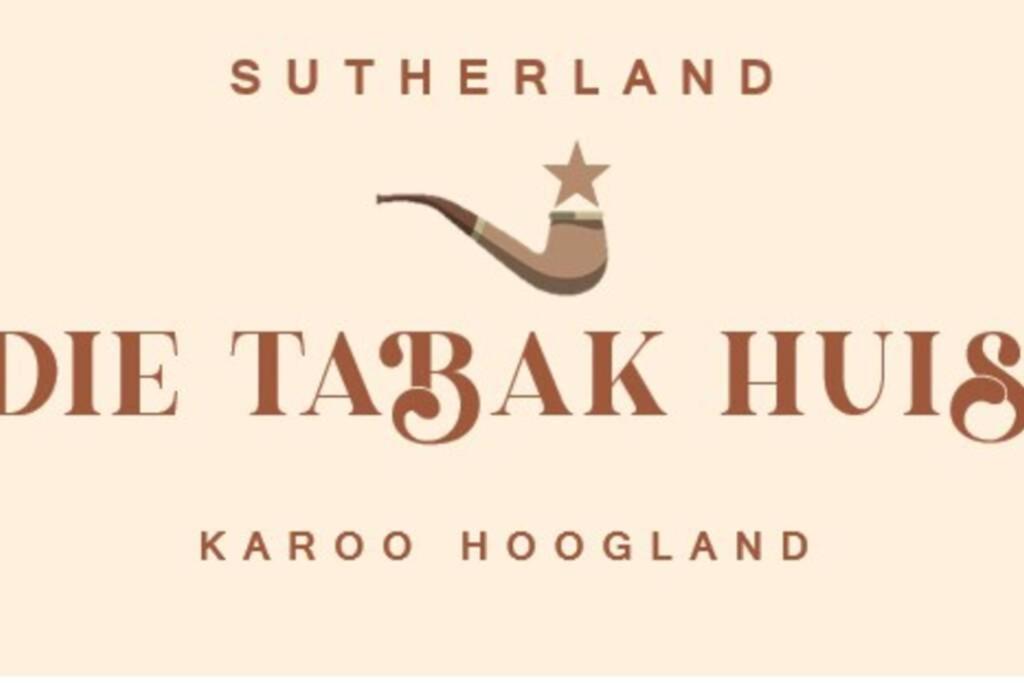 Die Tabakhuis - Karoo Sutherland Exteriör bild